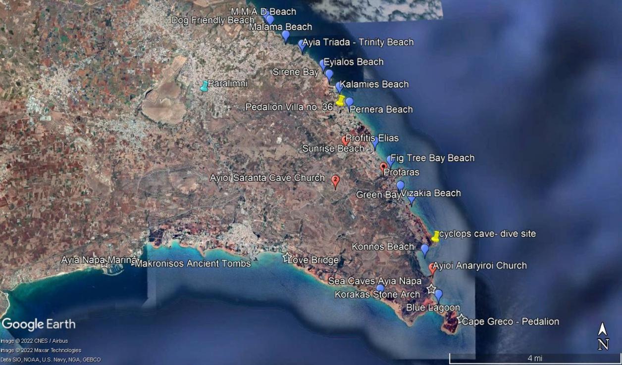 Pedalion Villa بروتاراس المظهر الخارجي الصورة